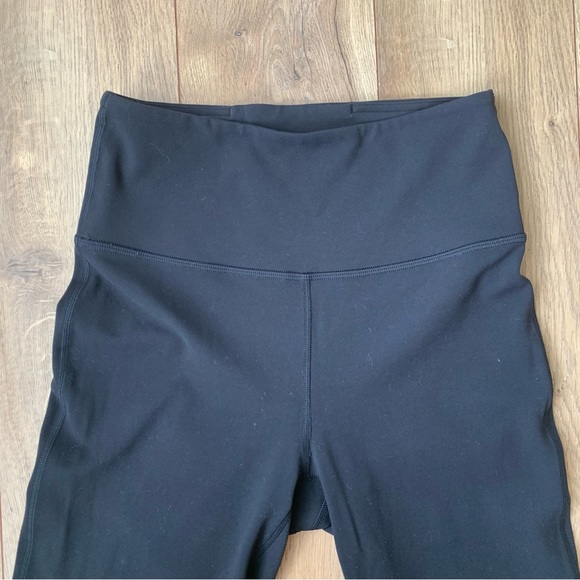 Lululemon Black Flared Leggings - Picture 4 of 6